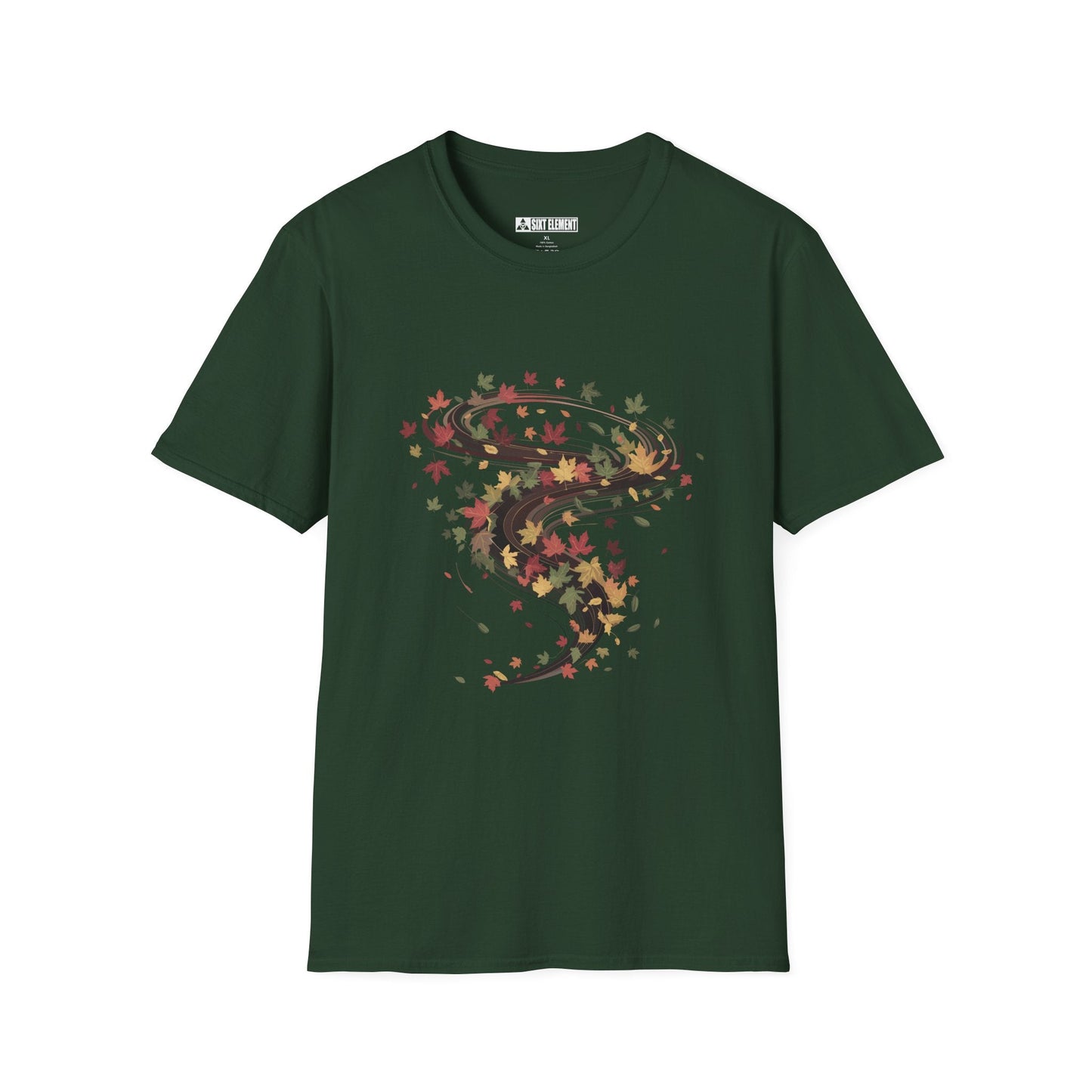 Autumn Leaves Twister Premium Quality T-Shirt