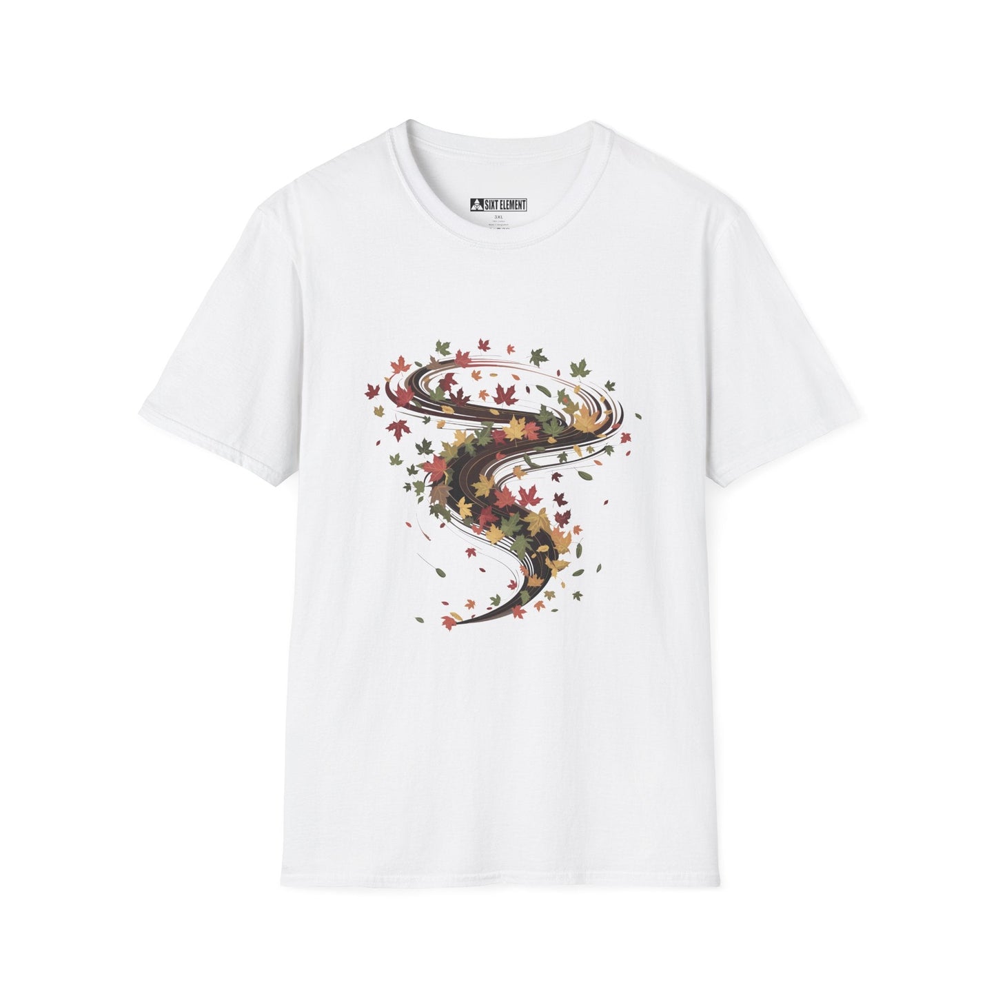 Autumn Leaves Twister Premium Quality T-Shirt