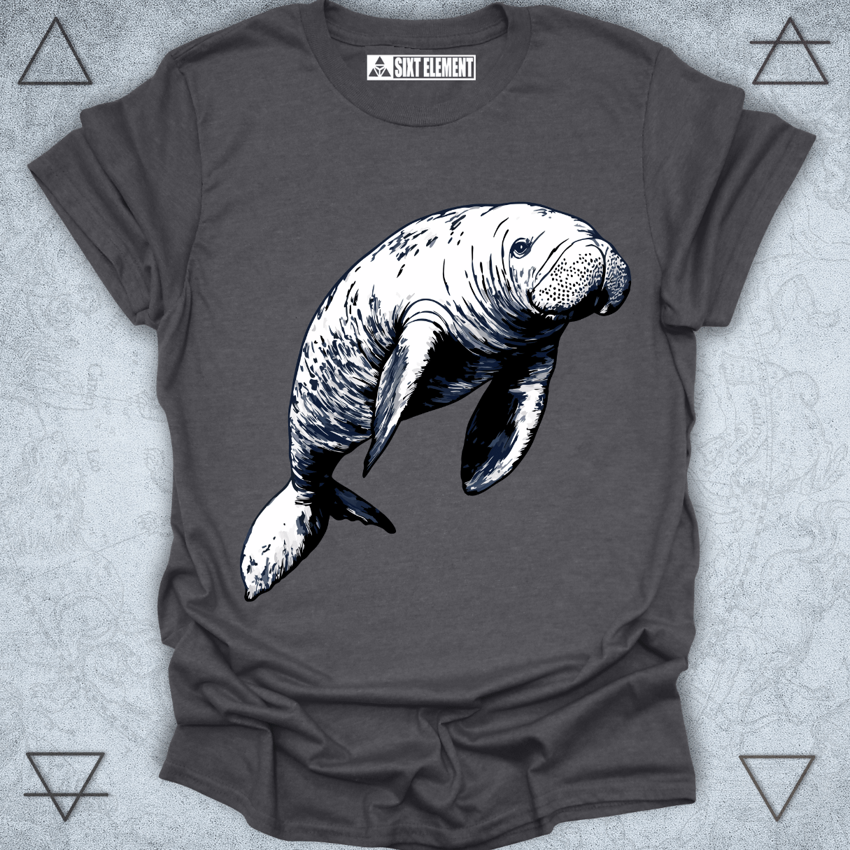 Gentle Giant Manatee Premium Quality T-Shirt – Ocean-Inspired Design