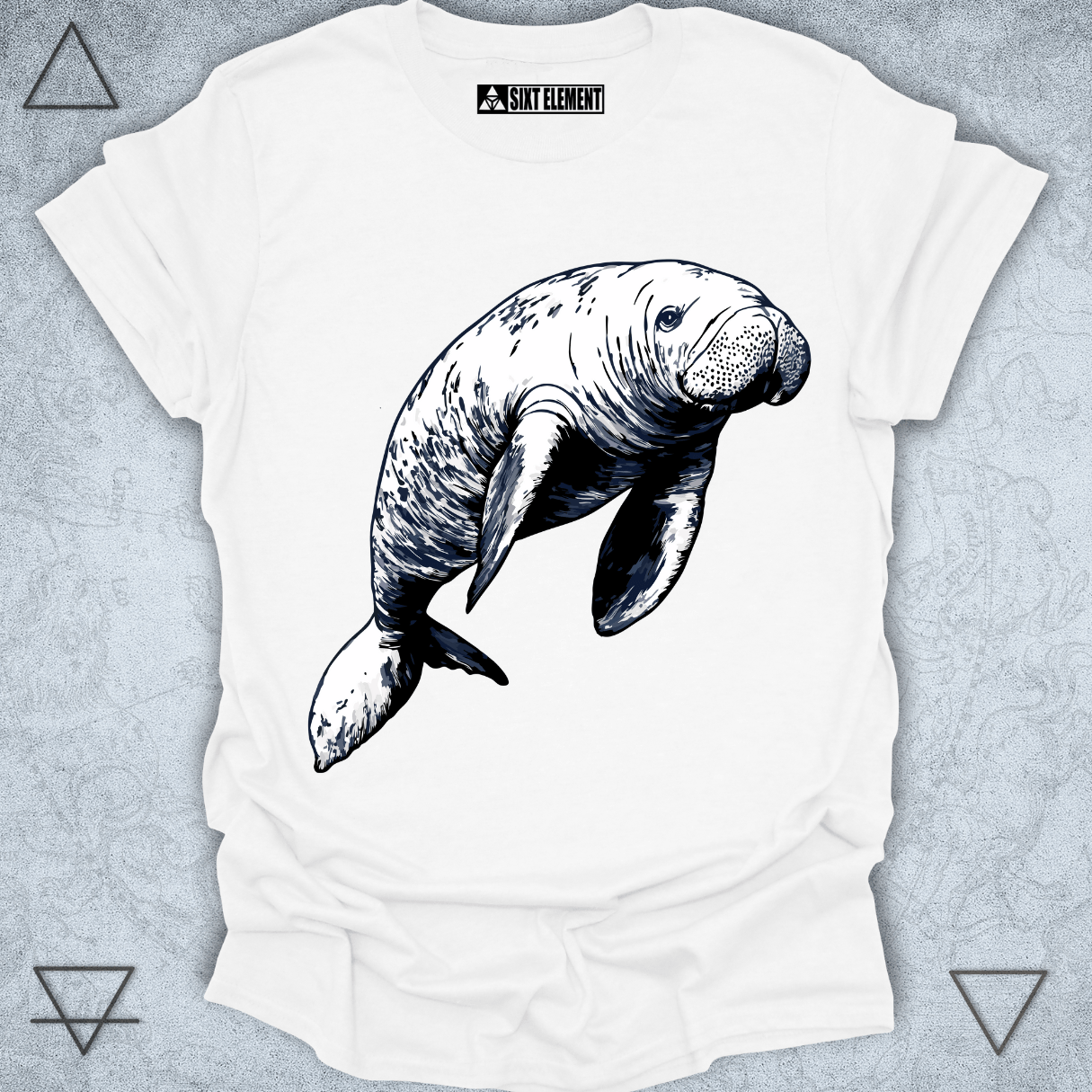 Gentle Giant Manatee Premium Quality T-Shirt – Ocean-Inspired Design