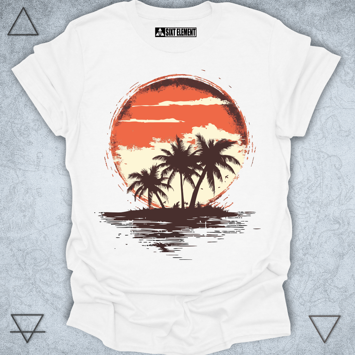Tropical Solstice – Elemental Fire & Earth Premium Quality T-Shirt