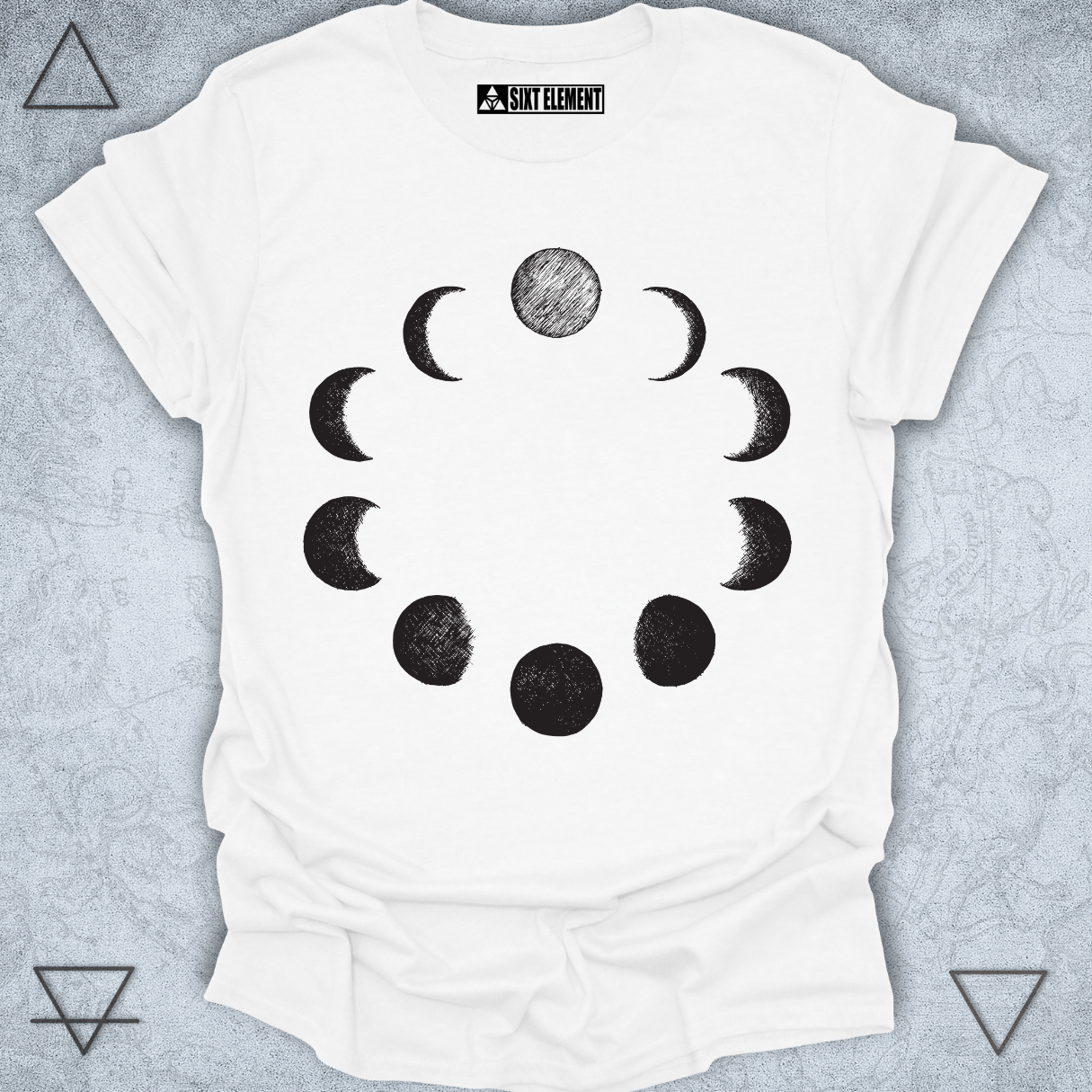 Moon Phases - Premium Quality T-Shirt