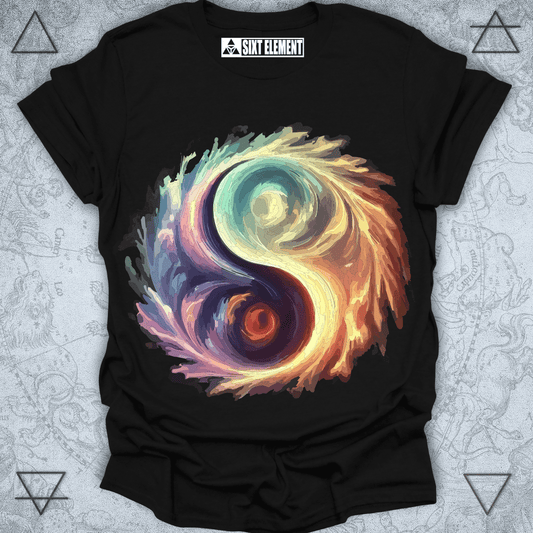 Spirit Yin-Yang Premium Quality T-Shirt – Energy Flow & Soul Balance Design