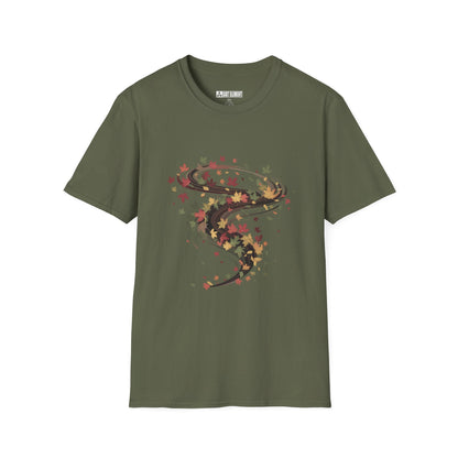 Autumn Leaves Twister Premium Quality T-Shirt