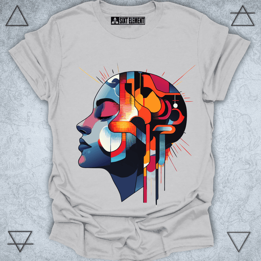 Awakening Mind – Abstract Consciousness Premium T-Shirt Design