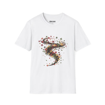 Autumn Leaves Twister Premium Quality T-Shirt