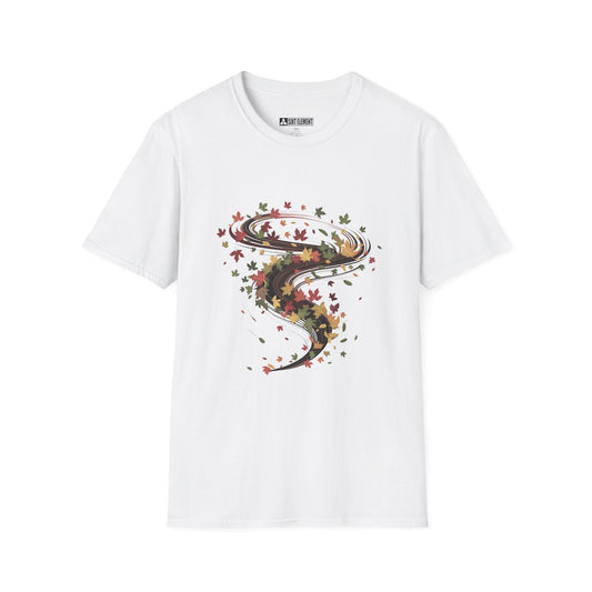 Autumn Leaves Twister Premium Quality T-Shirt