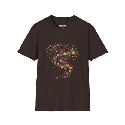 Autumn Leaves Twister Premium Quality T-Shirt
