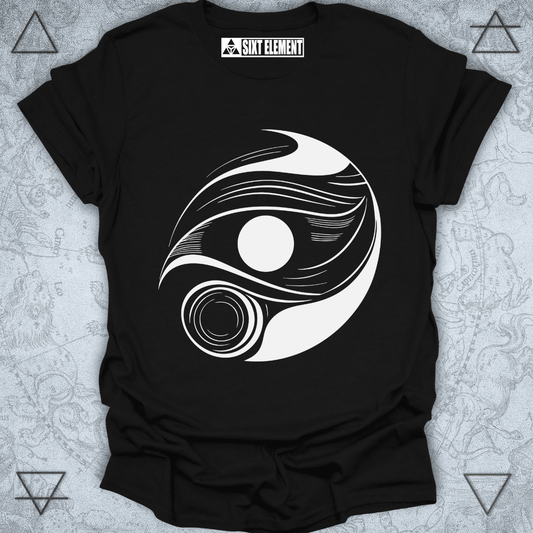 Mystic Open Eye – Abstract All-Seeing Symbol Premium Quality T-Shirt