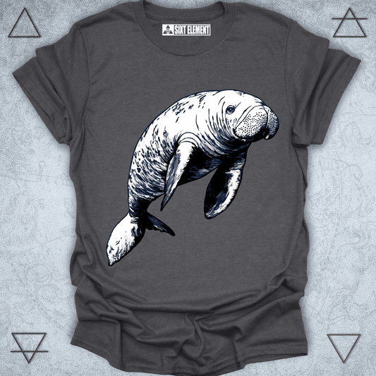 Gentle Giant Manatee Premium Quality T-Shirt  – Ocean-Inspired Design
