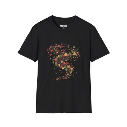 Autumn Leaves Twister Premium Quality T-Shirt